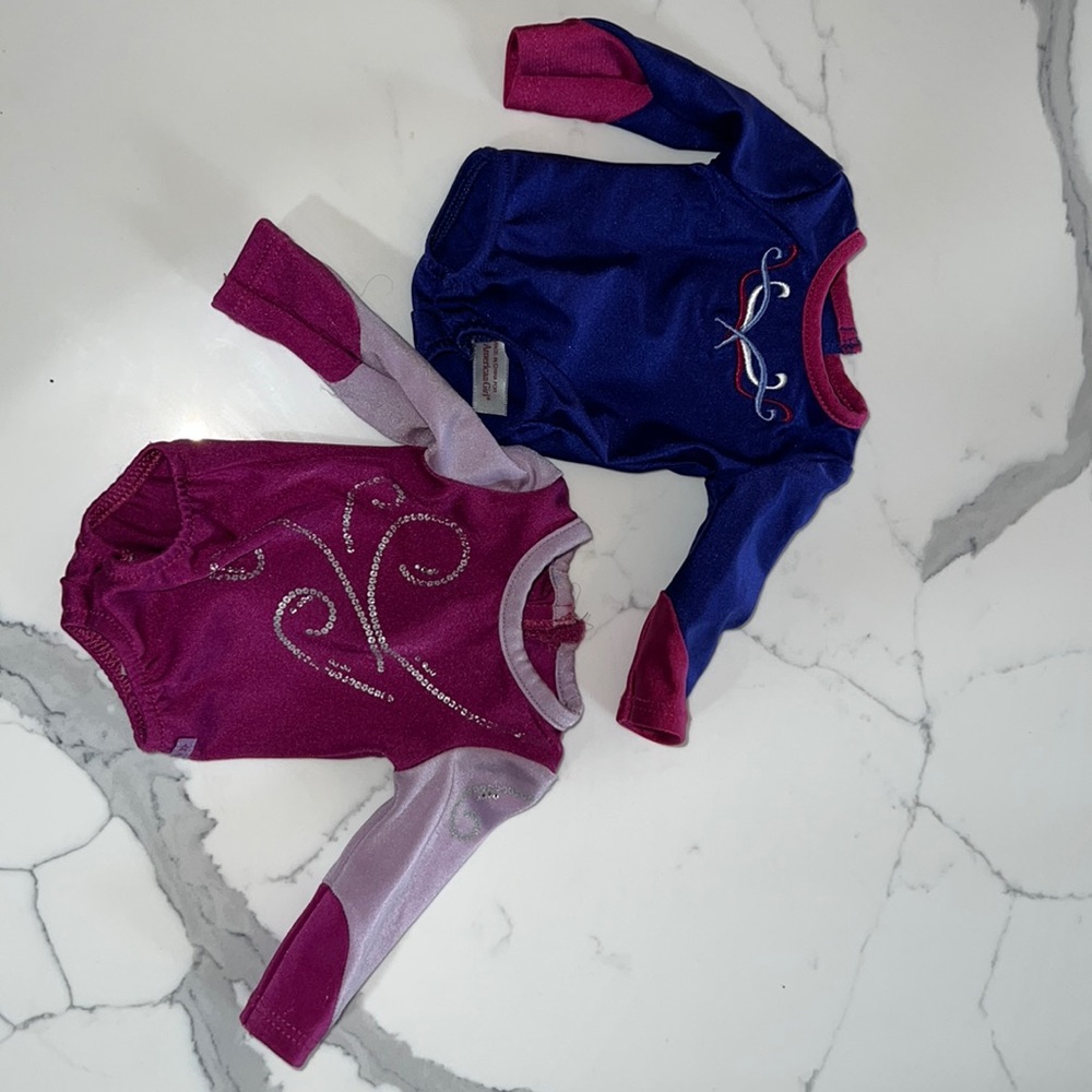 2 American Girl Gymnastics outfits
